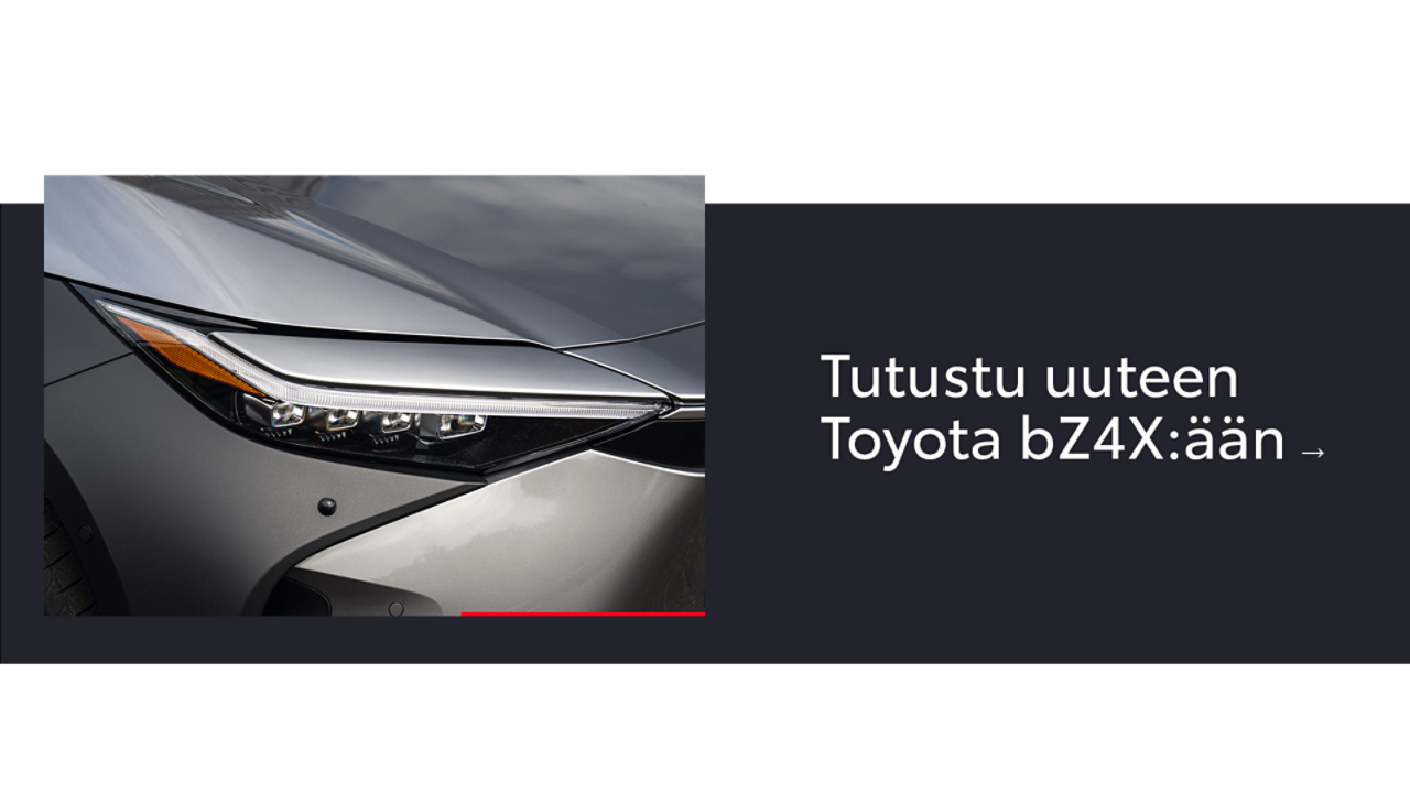 Uusi Toyota bZ4X